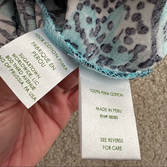 Lilly Pulitzer Juliet Hippy Hippy Shake Dress Shorely Blue - Picture 5 of 7